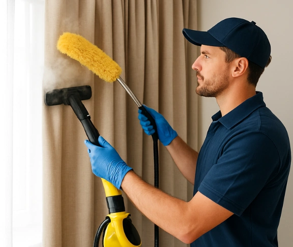 Emergency same-day curtain stain removal heckenberg-nsw Matty Curtain Cleaning