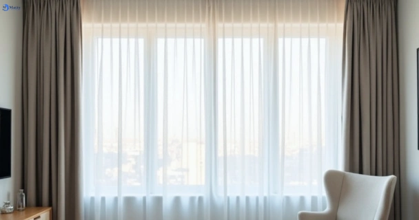Freshly steam cleaned curtains in heckenberg-nsw QLD